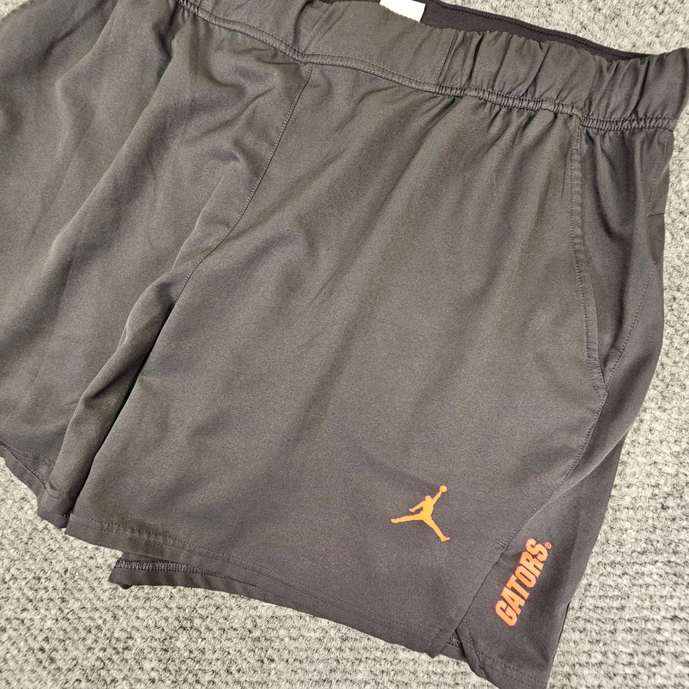 Jordan Florida Gators Dri-FIT Shorts Mens 3XL Charcoal Grey Jumpman Athletic